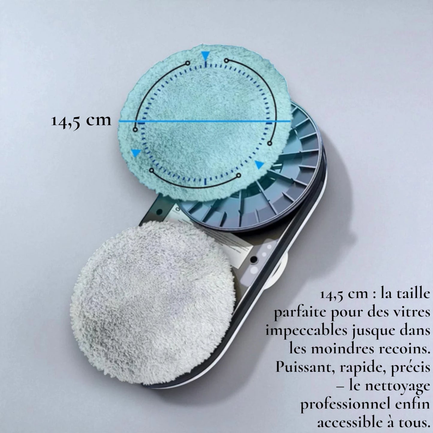 CleanVitre - Robot Nettoyeur de Vitres Automatique Intelligent